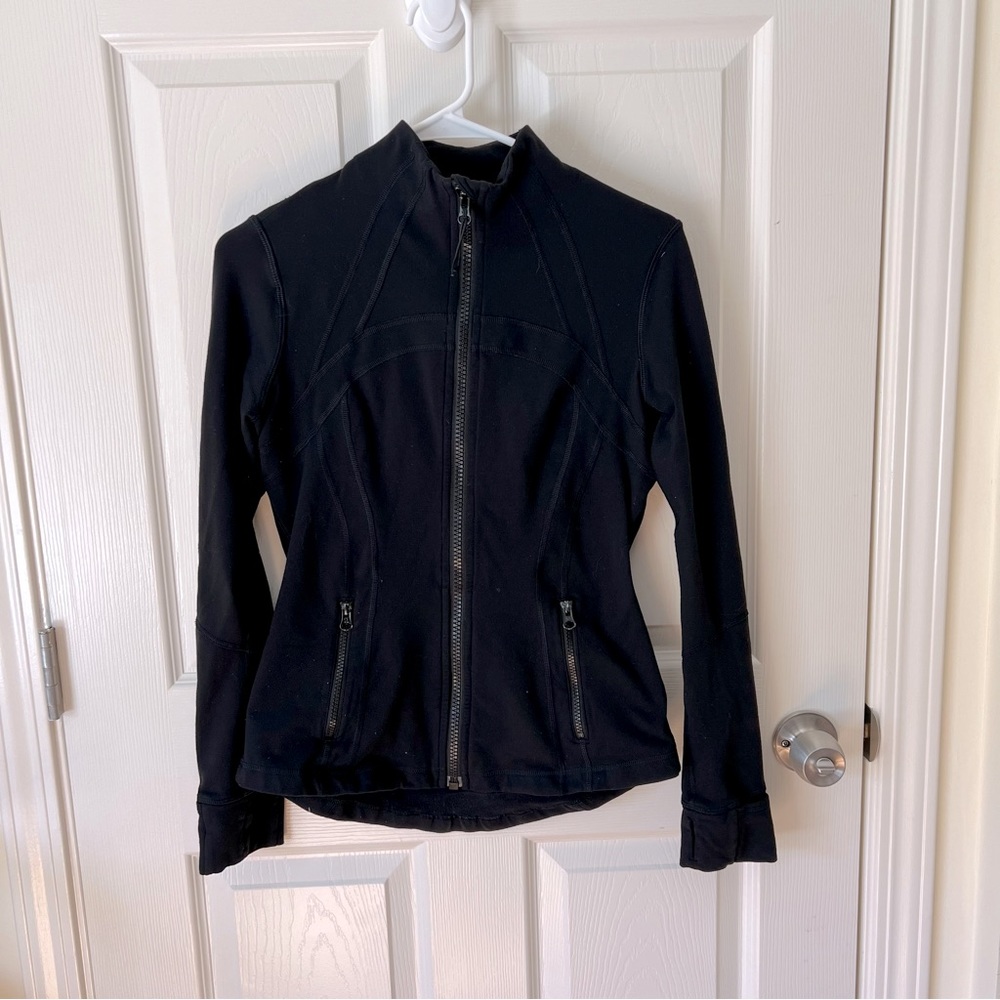 Lululemon Define Jacket Lion - Black (Size 8)